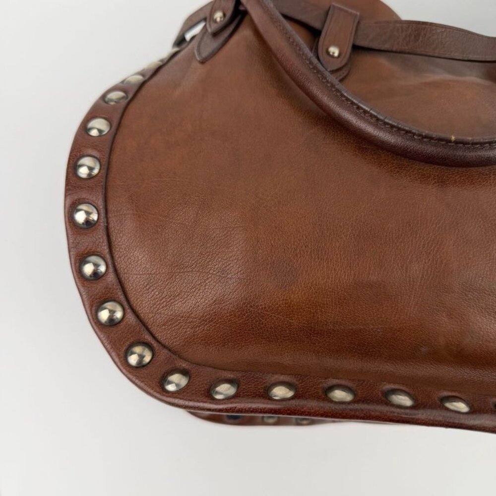 Miu Miu Tote Brown Leather Vintage - Picture 10 of 16